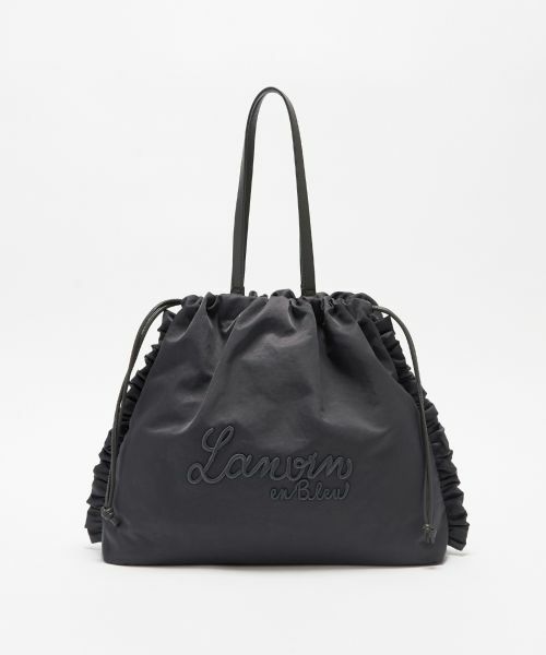 LANVIN en Bleu / ランバン オン ブルー その他小物 | ナイロンドロストトートバッグ | 詳細8