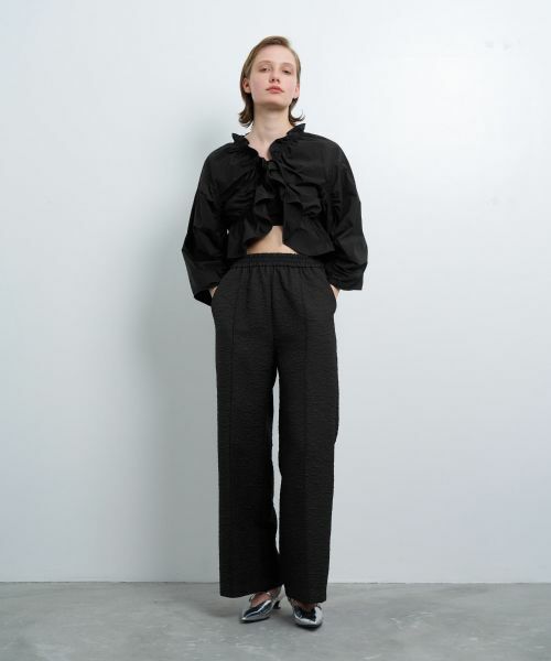 LANVIN en Bleu / ランバン オン ブルー その他パンツ | フクレジャカードパンツ | 詳細12