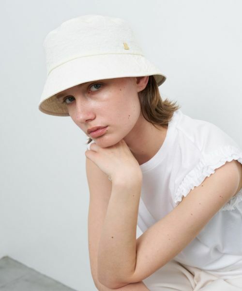 LANVIN en Bleu / ランバン オン ブルー その他小物 | フクレジャガードバケットハット | 詳細1