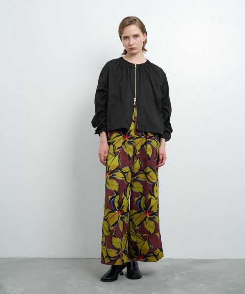 LANVIN en Bleu / ランバン オン ブルー テーラードジャケット | ギャザージップアップブルゾン | 詳細8