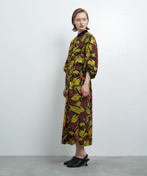 LANVIN en Bleu / ランバン オン ブルー ドレス | BlueAmberプリントワンピース | 詳細2