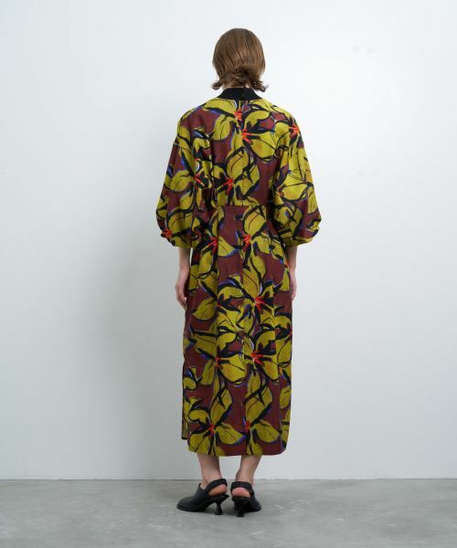 LANVIN en Bleu / ランバン オン ブルー ドレス | BlueAmberプリントワンピース | 詳細3