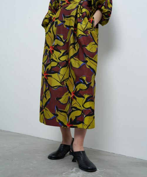 LANVIN en Bleu / ランバン オン ブルー ドレス | BlueAmberプリントワンピース | 詳細7