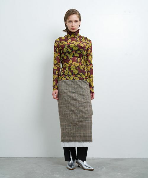 LANVIN en Bleu / ランバン オン ブルー Tシャツ | Blue Amberプリントカットソー | 詳細1