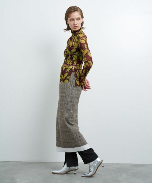 LANVIN en Bleu / ランバン オン ブルー Tシャツ | Blue Amberプリントカットソー | 詳細2