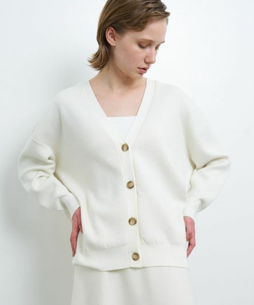 LANVIN en Bleu / ランバン オン ブルー ニット・セーター | ダブルフェイスカーディガン | 詳細4