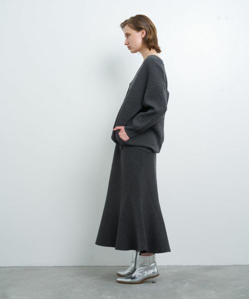 LANVIN en Bleu / ランバン オン ブルー ニット・セーター | ダブルフェイスカーディガン | 詳細8