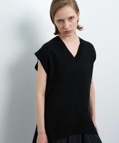 LANVIN en Bleu / ランバン オン ブルー ニット・セーター | Ｖネックニットベスト