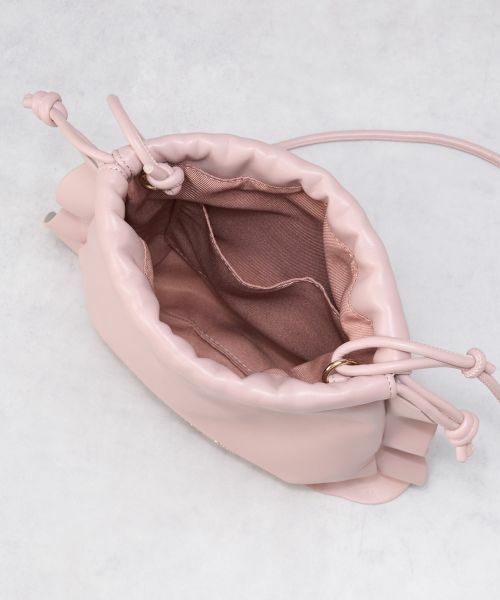 LANVIN en Bleu / ランバン オン ブルー その他小物 | フリルショルダーバッグ | 詳細4