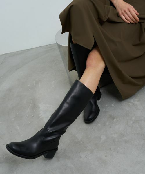 LANVIN en Bleu / ランバン オン ブルー その他小物 | レザーロングブーツ | 詳細8