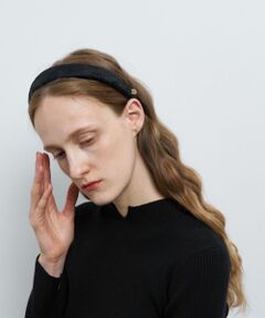 LANVIN en Bleu / ランバン オン ブルー その他小物 | フラワージャガードカチューシャ