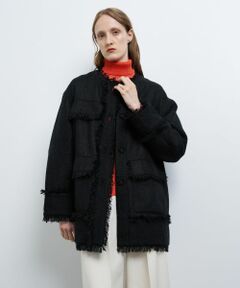 LANVIN en Bleu / ランバン オン ブルー テーラードジャケット | ファンシーツイードジャケット