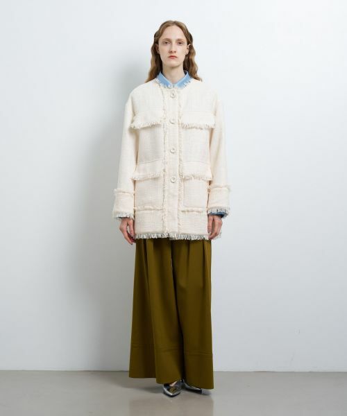 LANVIN en Bleu / ランバン オン ブルー テーラードジャケット | ファンシーツイードジャケット | 詳細1