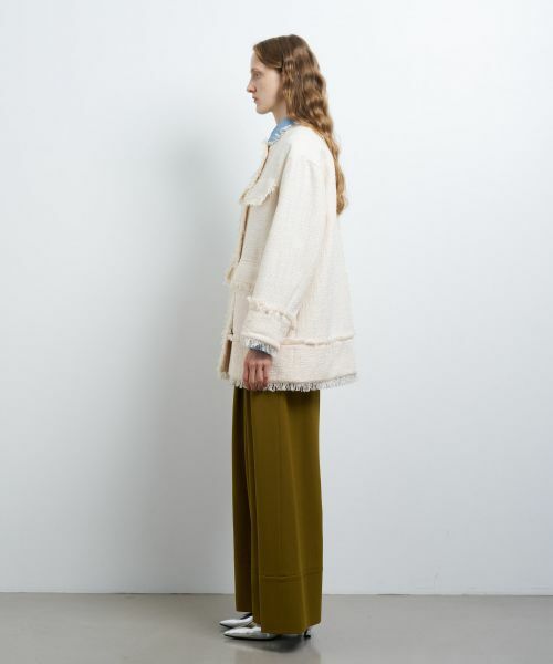 LANVIN en Bleu / ランバン オン ブルー テーラードジャケット | ファンシーツイードジャケット | 詳細2