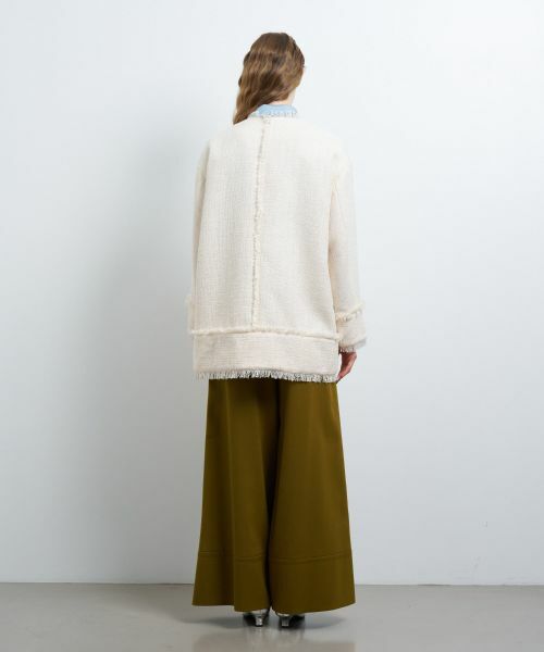 LANVIN en Bleu / ランバン オン ブルー テーラードジャケット | ファンシーツイードジャケット | 詳細3