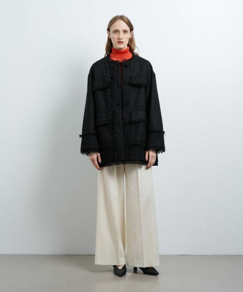 LANVIN en Bleu / ランバン オン ブルー テーラードジャケット | ファンシーツイードジャケット | 詳細6