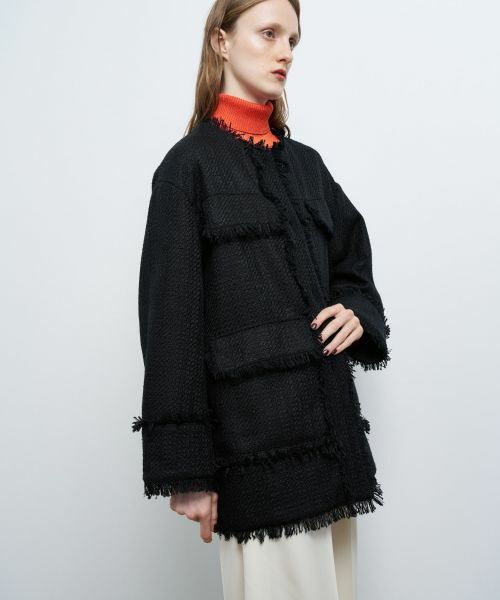 LANVIN en Bleu / ランバン オン ブルー テーラードジャケット | ファンシーツイードジャケット | 詳細9