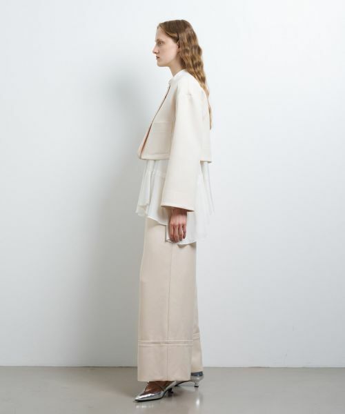 LANVIN en Bleu / ランバン オン ブルー テーラードジャケット | トリプルクロスロゴボタンジャケット | 詳細2