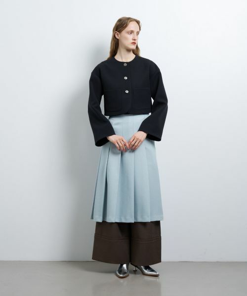 LANVIN en Bleu / ランバン オン ブルー テーラードジャケット | トリプルクロスロゴボタンジャケット | 詳細4