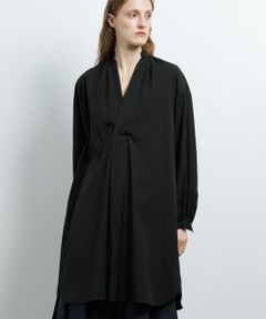 LANVIN en Bleu / ランバン オン ブルー ドレス | スキッパーチュニックブラウス