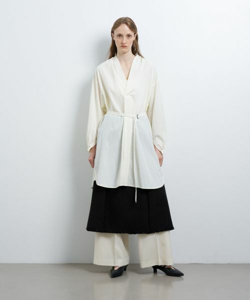 LANVIN en Bleu / ランバン オン ブルー ドレス | スキッパーチュニックブラウス | 詳細1