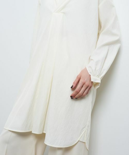 LANVIN en Bleu / ランバン オン ブルー ドレス | スキッパーチュニックブラウス | 詳細10