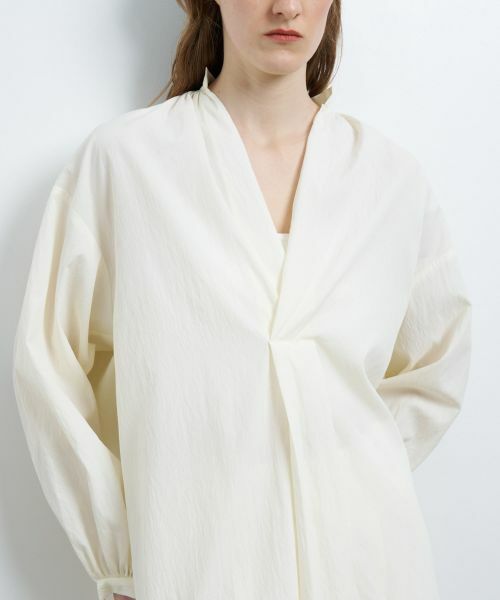 LANVIN en Bleu / ランバン オン ブルー ドレス | スキッパーチュニックブラウス | 詳細11