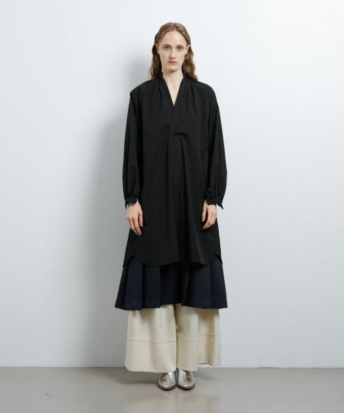 LANVIN en Bleu / ランバン オン ブルー ドレス | スキッパーチュニックブラウス | 詳細12