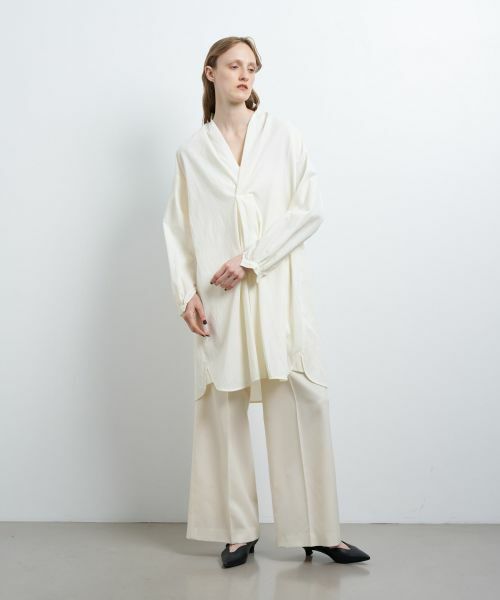 LANVIN en Bleu / ランバン オン ブルー ドレス | スキッパーチュニックブラウス | 詳細4