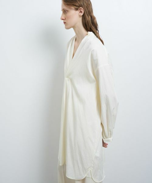 LANVIN en Bleu / ランバン オン ブルー ドレス | スキッパーチュニックブラウス | 詳細8