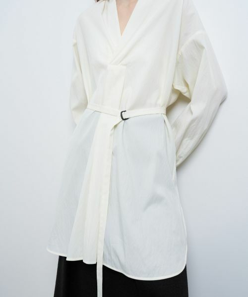 LANVIN en Bleu / ランバン オン ブルー ドレス | スキッパーチュニックブラウス | 詳細9