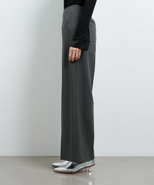 LANVIN en Bleu / ランバン オン ブルー その他パンツ | ストライプレイヤードパンツ | 詳細7