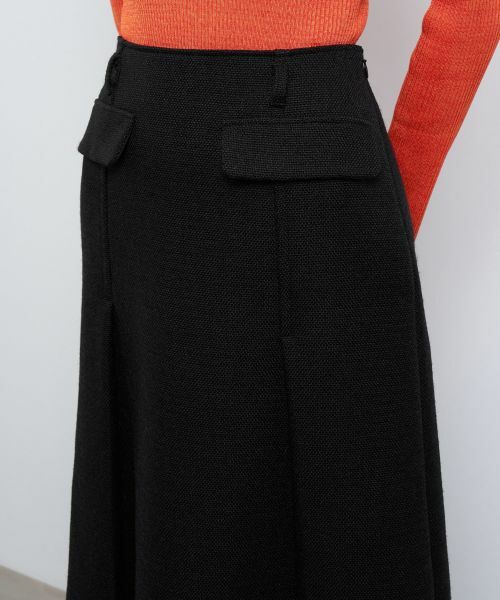 LANVIN en Bleu / ランバン オン ブルー ロング・マキシ丈スカート | ツイードタックスカート | 詳細5