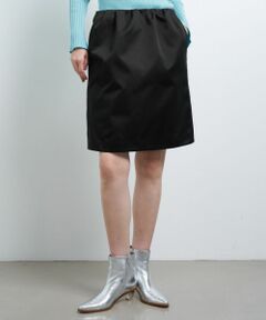 LANVIN en Bleu / ランバン オン ブルー ロング・マキシ丈スカート | トリプルクロスメモリーサテンミニスカート