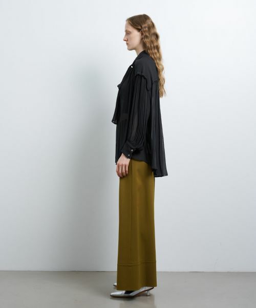 LANVIN en Bleu / ランバン オン ブルー シャツ・ブラウス | シアーヨーリューボウタイブラウス | 詳細8