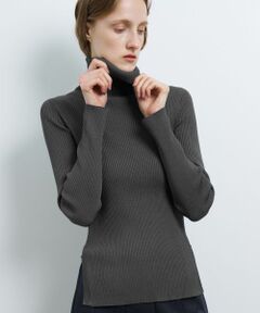 LANVIN en Bleu / ランバン オン ブルー ニット・セーター | メランジブライトリブタートル