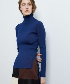 LANVIN en Bleu / ランバン オン ブルー ニット・セーター | メランジブライトリブタートル