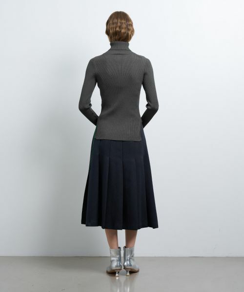 LANVIN en Bleu / ランバン オン ブルー ニット・セーター | メランジブライトリブタートル | 詳細3