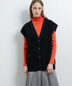 LANVIN en Bleu / ランバン オン ブルー カーディガン・ボレロ | ニットベストカーディガン