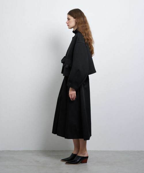 LANVIN en Bleu / ランバン オン ブルー テーラードジャケット | トリプルクロスフリルポケットジャケット | 詳細10