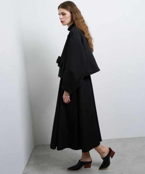 LANVIN en Bleu / ランバン オン ブルー テーラードジャケット | トリプルクロスフリルポケットジャケット | 詳細15