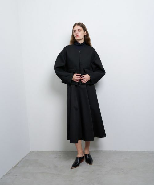 LANVIN en Bleu / ランバン オン ブルー テーラードジャケット | トリプルクロスフリルポケットジャケット | 詳細16