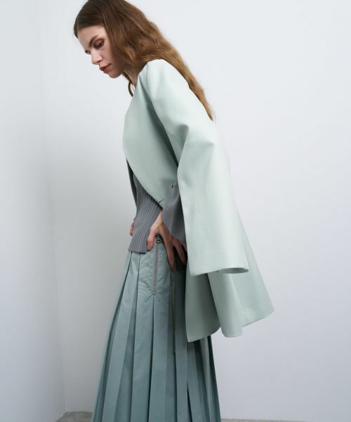 LANVIN en Bleu / ランバン オン ブルー テーラードジャケット | スリットスリーブフレアジャケット | 詳細9