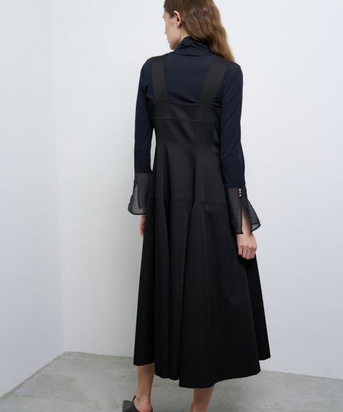 LOHEN ローヘン コクーンワンピース LOHEN ローヘン ハーフスリーブコクーンワンピース ブラック