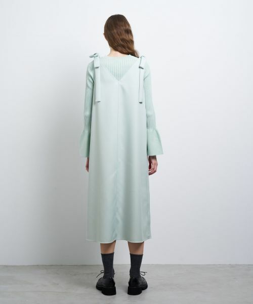 LANVIN en Bleu / ランバン オン ブルー ドレス | リボンジャンパードレス | 詳細10