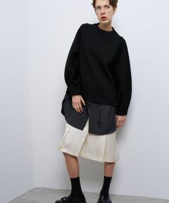 LANVIN en Bleu / ランバン オン ブルー ドレス | レイヤードコンビワンピース