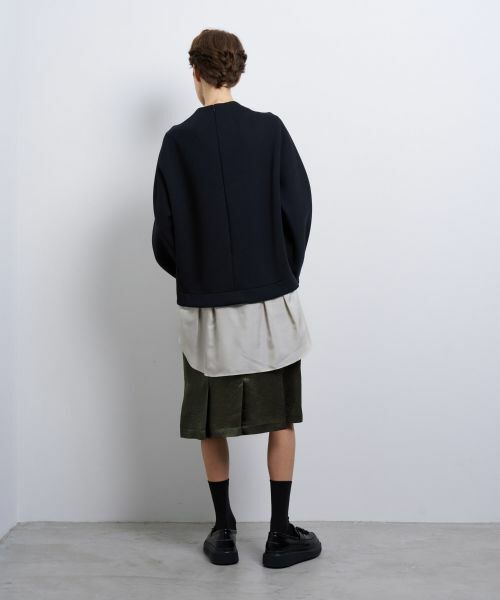 LANVIN en Bleu / ランバン オン ブルー ドレス | レイヤードコンビワンピース | 詳細3