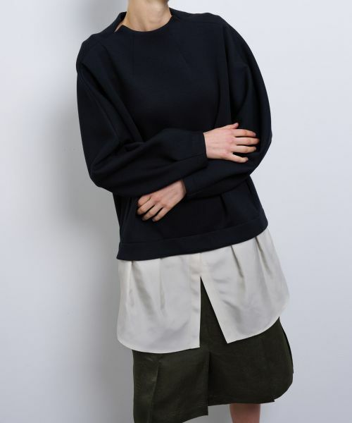 LANVIN en Bleu / ランバン オン ブルー ドレス | レイヤードコンビワンピース | 詳細7