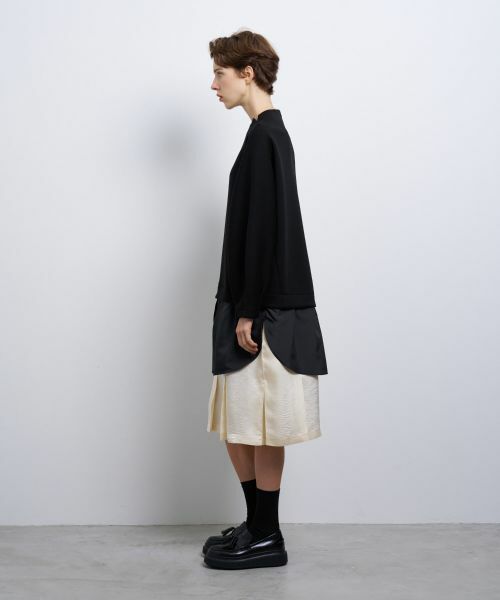 LANVIN en Bleu / ランバン オン ブルー ドレス | レイヤードコンビワンピース | 詳細9