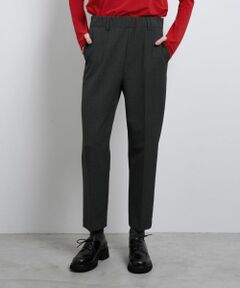 LANVIN en Bleu / ランバン オン ブルー その他パンツ | ダブルクロスゴムテーパードパンツ